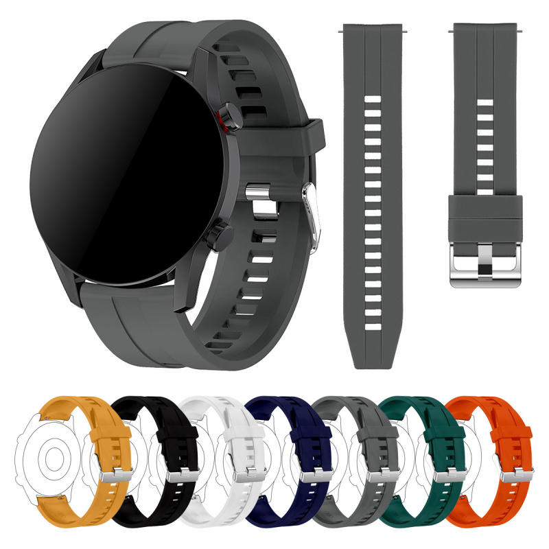 Silicone Watch Band 22Mm - Сменные силиконовые ремешки для часов 22