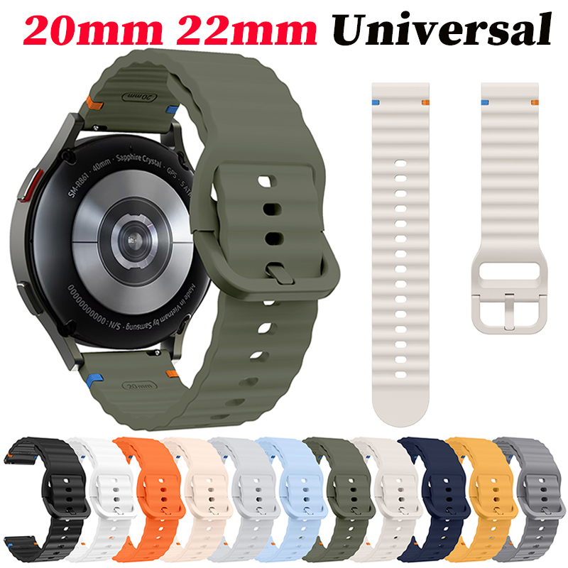 Silicone Watch Band 22Mm - Силиконовый ремешок 20 мм 22 мм