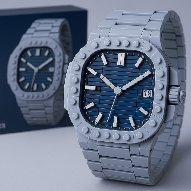 Patek Philippe Watch Aquanaut - Кварцевые часы-конструктор: модель-головоломка, подарок, серия Royal,