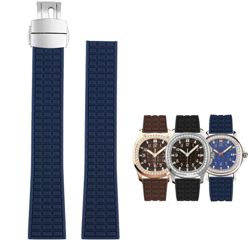 Patek Philippe Watch Aquanaut - Силиконовый резиновый ремешок для часов Patek
