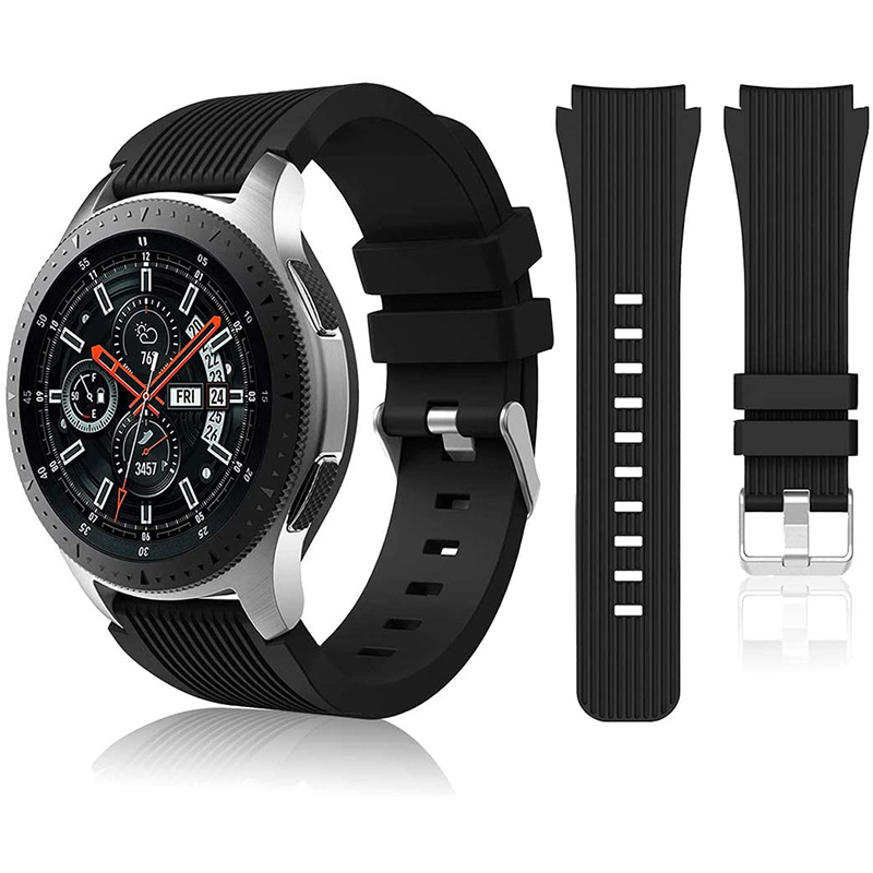 Силиконовый ремешок для часов  – обзор и цена Silicone Watch Band 22Mm