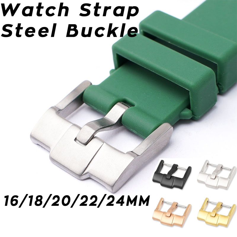 16, 18, 20, 22, 24 мм, ремешки – обзор и цена Silicone Watch Band 22Mm