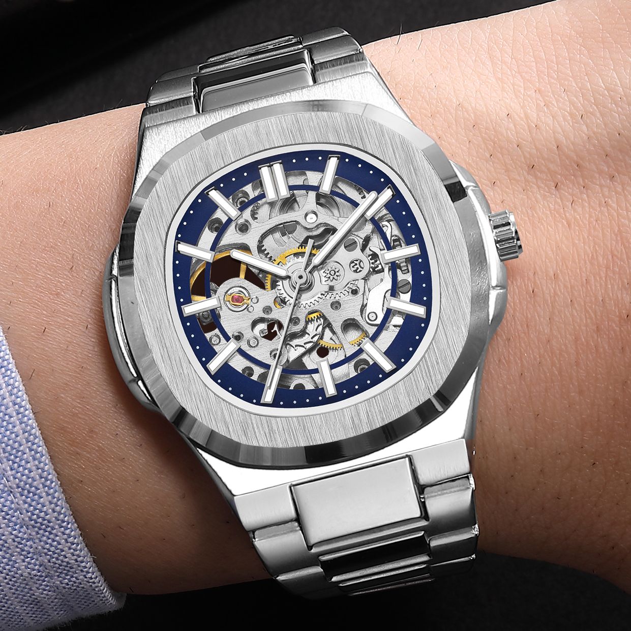 Мужские часы, роскошные автома – обзор и цена Patek Philippe Watch Aquanaut