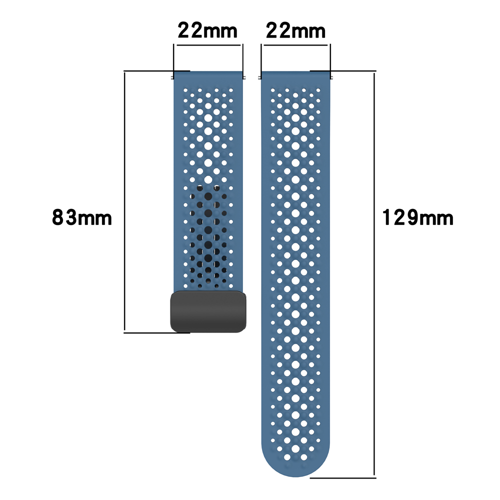 20 22 мм для Garmin Venu 4 45  – обзор и цена Silicone Watch Band 22Mm