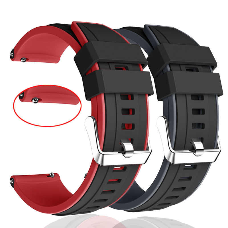 Ремешок силиконовый для Amazfi – обзор и цена Silicone Watch Band 22Mm