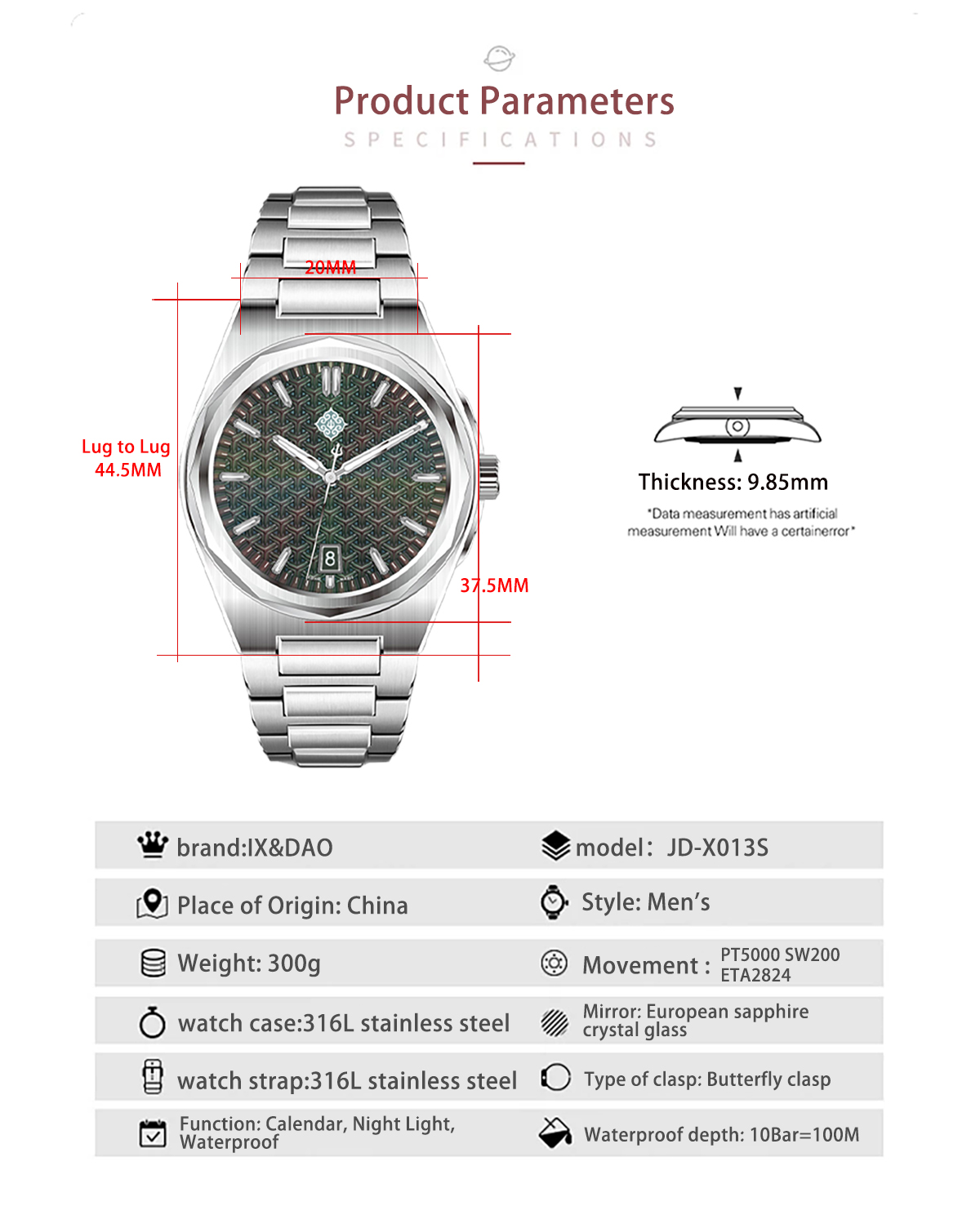 Мужские автоматические механич – обзор и цена Seiko Watch Presage