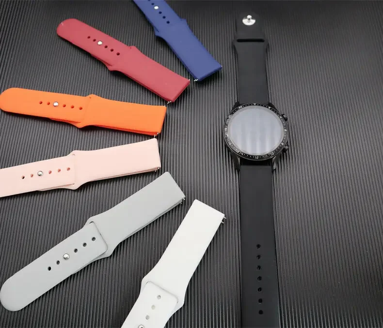 Силиконовый ремешок 20 мм 22 м – обзор и цена Silicone Watch Band 22Mm