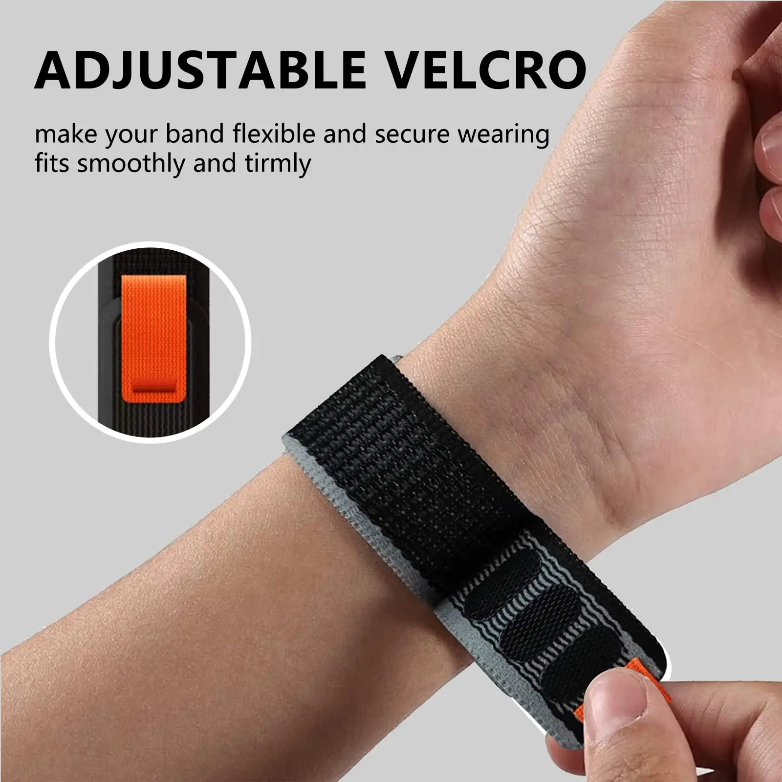 Ремешок Trail Loop 20/22 мм дл – обзор и цена Sport Loop Velcro
